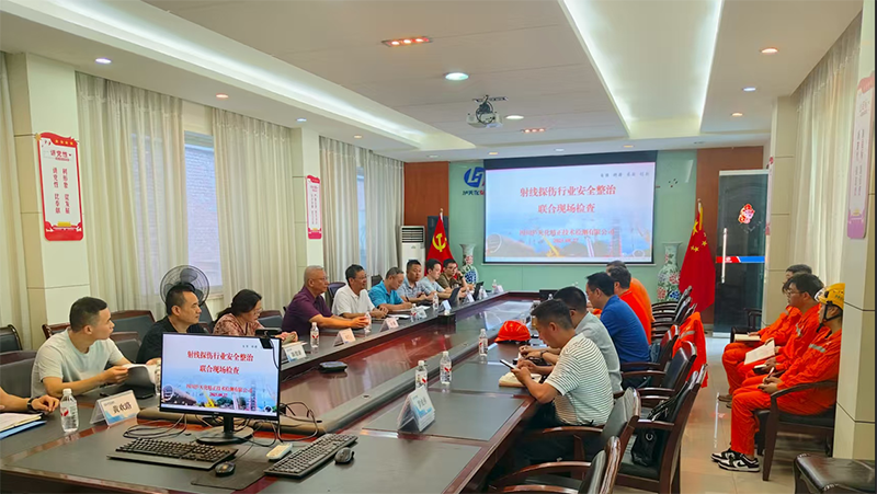 四川省生態(tài)環(huán)境廳聯(lián)合檢查組到精正公司開(kāi)展檢查(圖1)